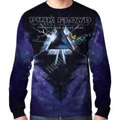 Sale Dark Side Vortex Tie-Dye Long Sleeve T-Shirt Long Sleeve | Pink Floyd