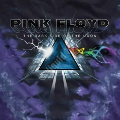 Best Dark Side Vortex Tie-Dye T-Shirt T-Shirt | Pink Floyd