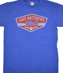 Online Dave Matthews Band East Side Blue Heather T-Shirt T-Shirt | Dave Matthews Band