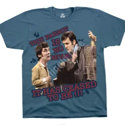 Discount Dead Parrot Blue T-Shirt T-Shirt | Monty Python