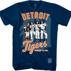 Hot Detroit Tigers Dressed to Kill Navy T-Shirt T-Shirt | Detroit Tigers