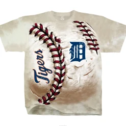Discount Detroit Tigers Hardball Tie-Dye T-Shirt T-Shirt | Detroit Tigers