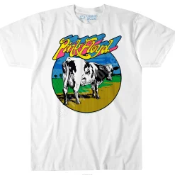 Sale Distant Bells White Athletic T-Shirt T-Shirt | Pink Floyd