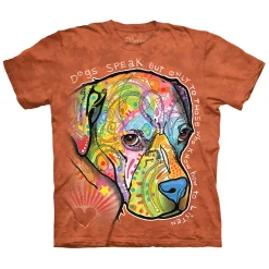 Best Dogs Speak Classic Cotton T-Shirt T-Shirt | Pets