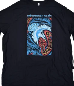 Clearance Dove and Snake Long Sleeve Navy T-Shirt Long Sleeve | Widespread Panic