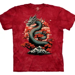 Discount Dragon Blossom Classic Cotton T-Shirt T-Shirt | Dragons