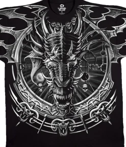 Best Dragon Catcher Black T-Shirt T-Shirt | Dark Fantasy