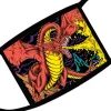 Hot Dragon Face Covering Face Coverings | Liquid Blue