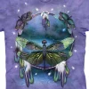 Discount Dragonfly Dreamcatcher Classic Cotton T-Shirt T-Shirt | Nature & Peace