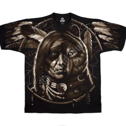 New Dream Spirit Black T-Shirt T-Shirt | American West