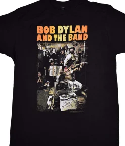 Fashion Dylan Basement Tapes Black T-Shirt T-Shirt | Bob Dylan