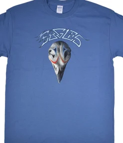 Sale Eagles Greatest Hits Blue T-Shirt T-Shirt | Eagles