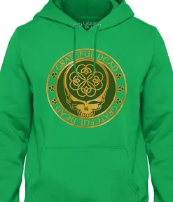 Outlet Emerald Dead Hoodie Hoodie | Grateful Dead Emerald Dead