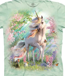 Hot Enchanted Unicorn Classic Cotton T-Shirt T-Shirt | Unicorns