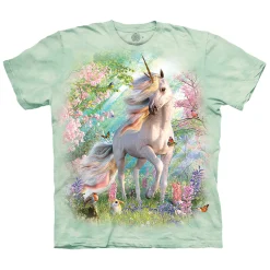 Hot Enchanted Unicorn Classic Cotton T-Shirt T-Shirt | Unicorns