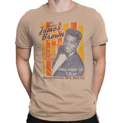 Outlet Fabulous James Brown Tan Athletic T-Shirt Athletic T-Shirt | James Brown