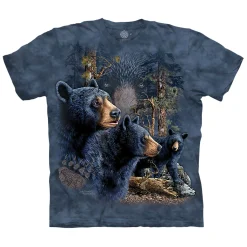 Fashion Find 13 Black Bears Classic Cotton T-Shirt T-Shirt | North American Animals