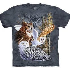 Clearance Find 11 Owls Classic Cotton T-Shirt T-Shirt | Birds