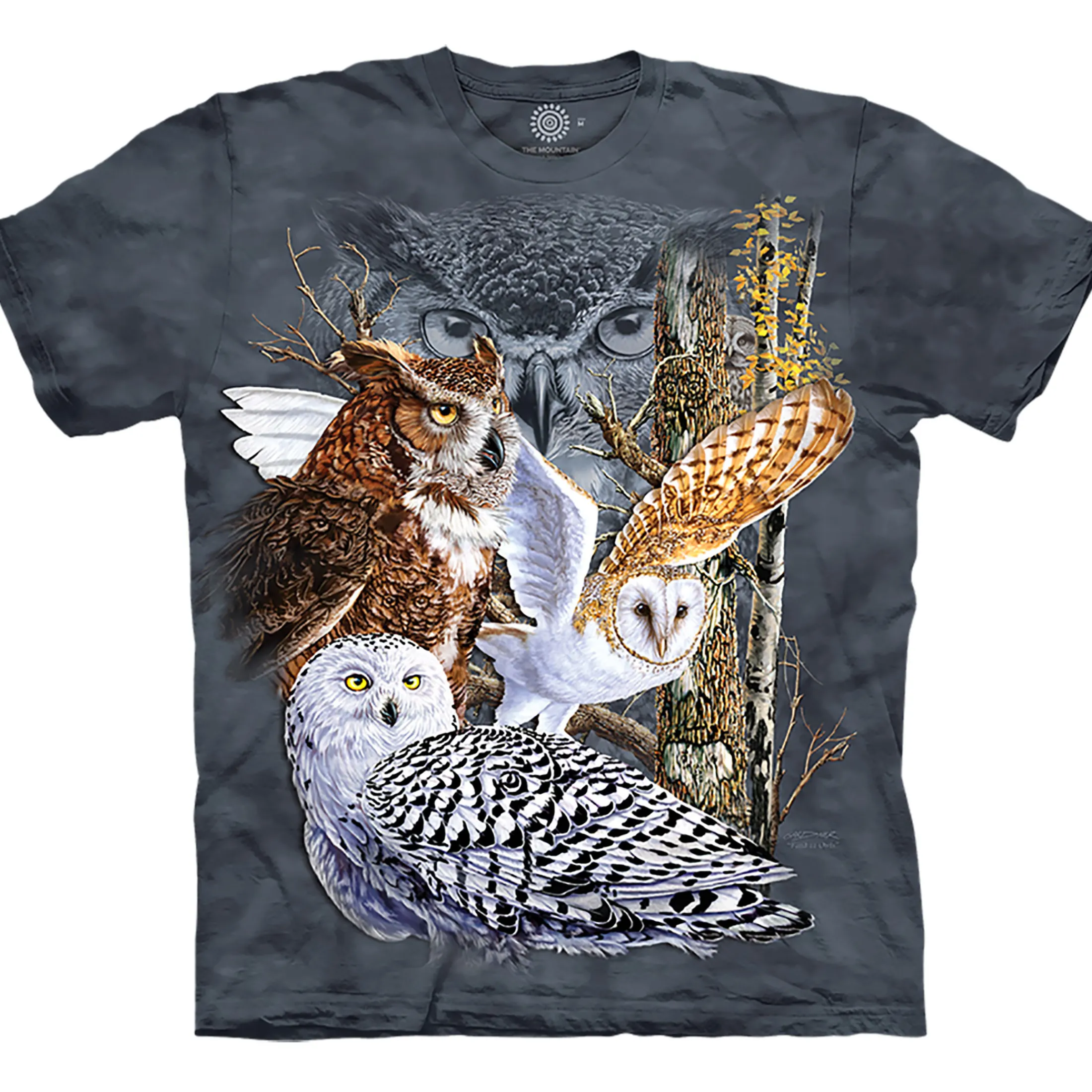 Clearance Find 11 Owls Classic Cotton T-Shirt T-Shirt | Birds
