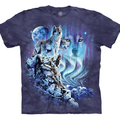 Discount Find 10 Wolves Classic Cotton T-Shirt T-Shirt | Wolf Shirt Collection