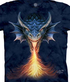 Online Fire Breather Kids' T-Shirt Kids Youth | Dragons