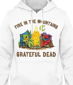 Discount Fire In The Mountain Hoodie Hoodie | Grateful Dead