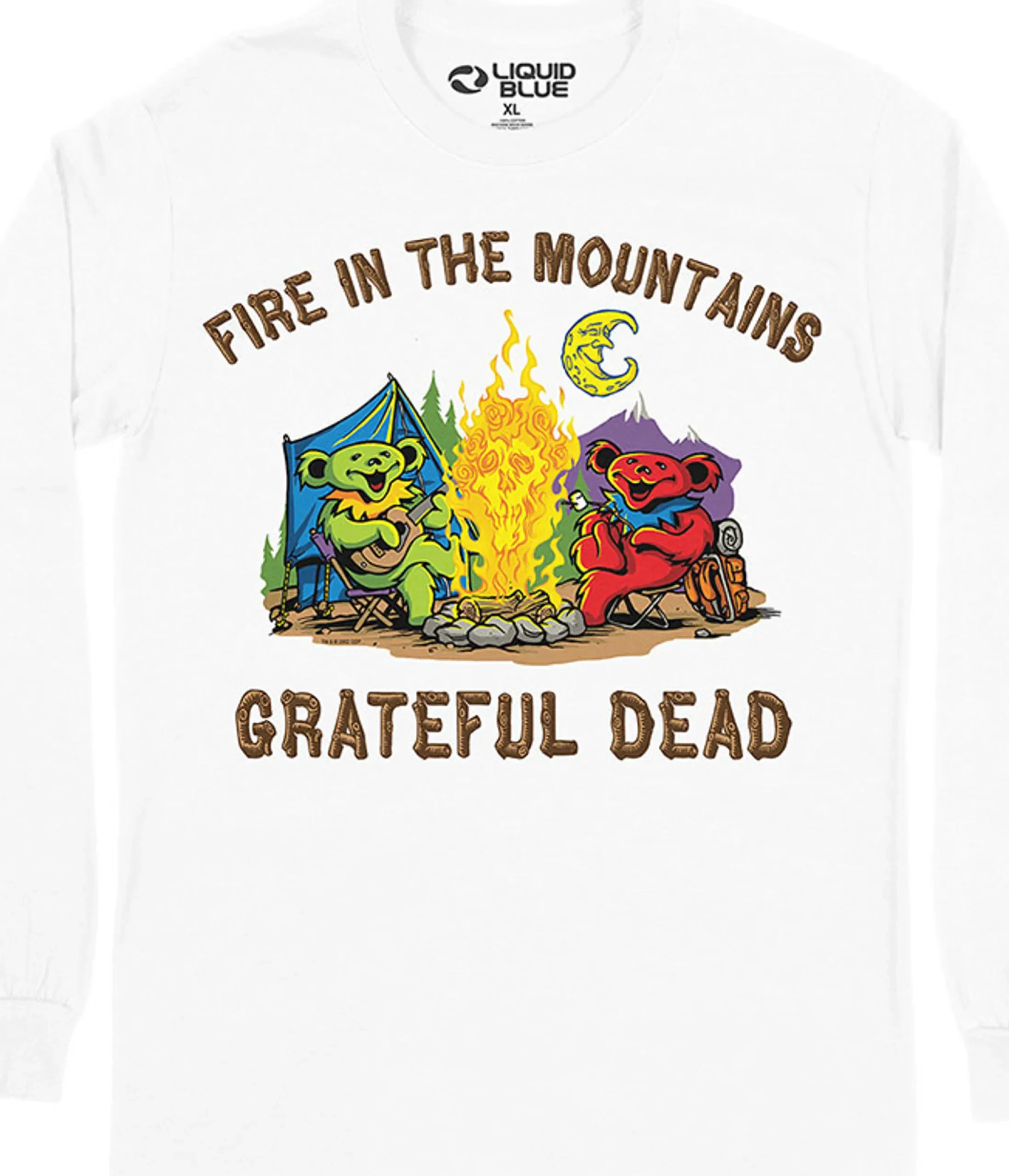 Best Fire In The Mountain Long Sleeve T-Shirt Long Sleeve | Grateful Dead