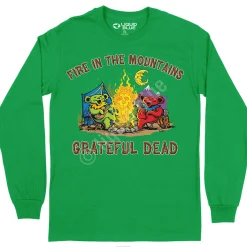 Best Fire In The Mountain Long Sleeve T-Shirt Long Sleeve | Grateful Dead