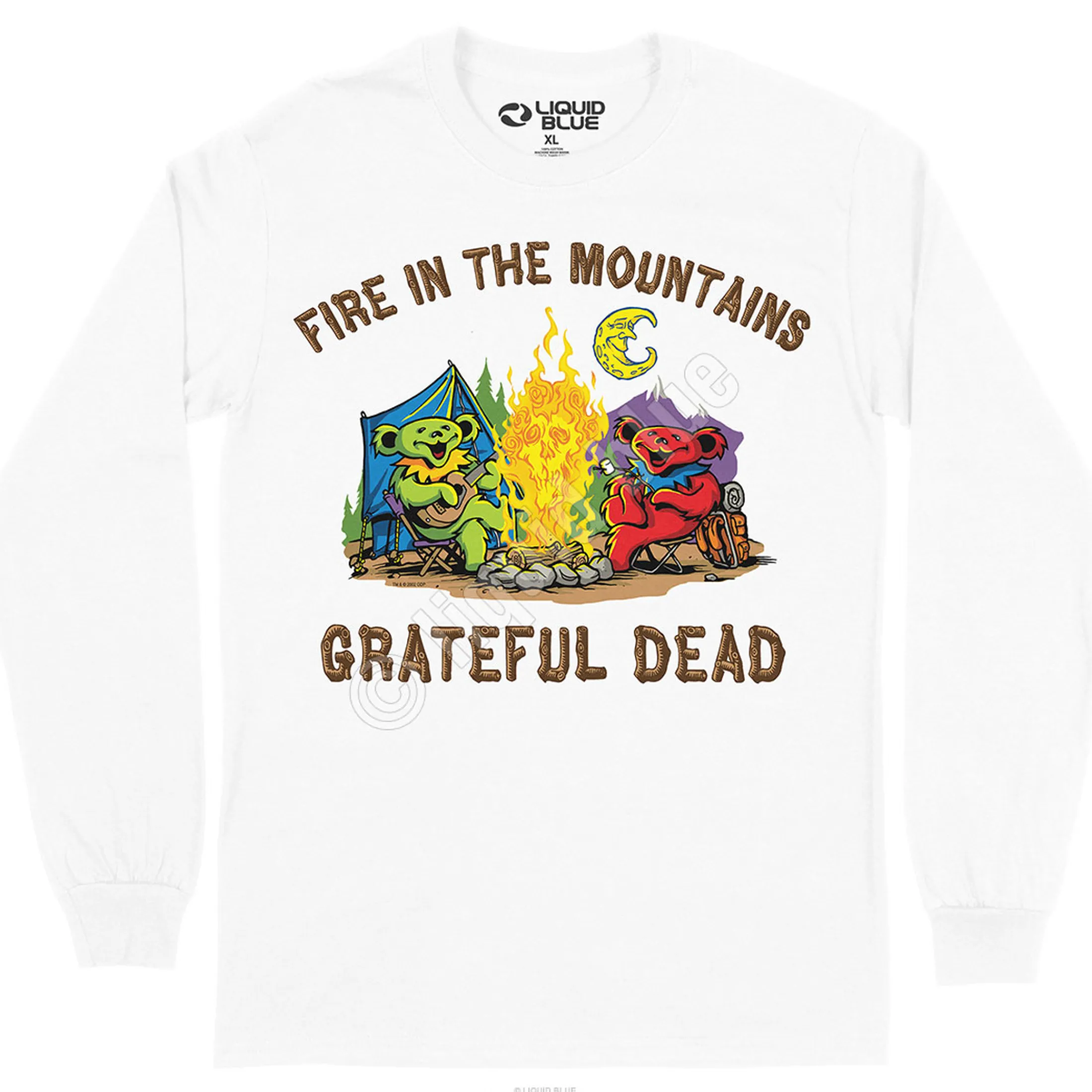 Best Fire In The Mountain Long Sleeve T-Shirt Long Sleeve | Grateful Dead