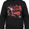 Outlet Flesh Wound Black Hoodie Hoodie | Monty Python