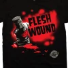 Fashion Flesh Wound Black T-Shirt T-Shirt | Monty Python