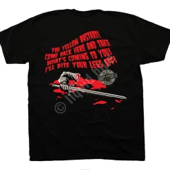 Fashion Flesh Wound Black T-Shirt T-Shirt | Monty Python