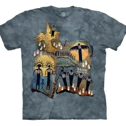 Clearance Flight Of The Shaman Classic Cotton T-Shirt T-Shirt | Native American