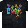 Best Flipside Bears Tie-Dye T-Shirt T-Shirt | Grateful Dead