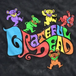 Best Flipside Bears Tie-Dye T-Shirt T-Shirt | Grateful Dead