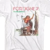 New Foreigner Head Games White T-Shirt T-Shirt T-Shirt | Foreigner