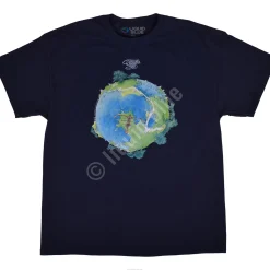Online Fragile Navy T-Shirt T-Shirt | Yes