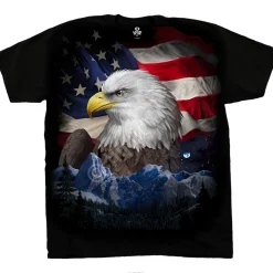 Outlet Freedom Flyer Black T-Shirt T-Shirt | American Wildlife