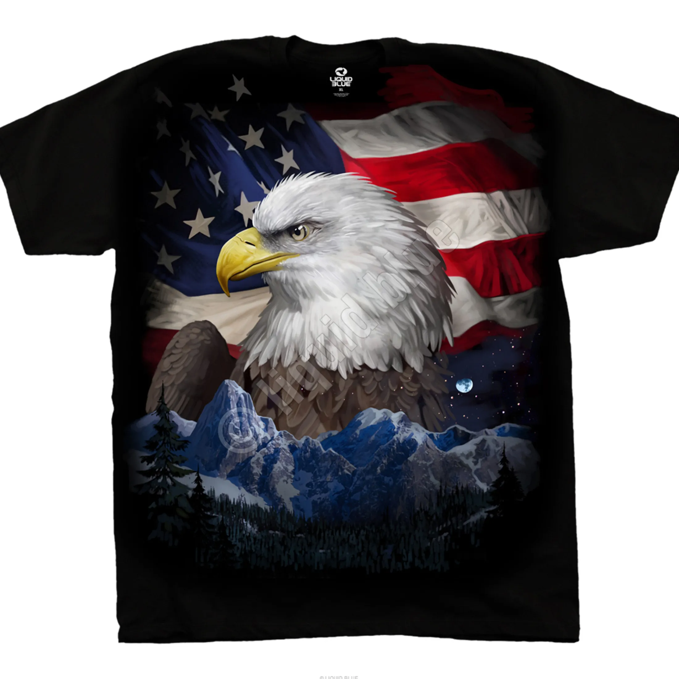 Outlet Freedom Flyer Black T-Shirt T-Shirt | American Wildlife