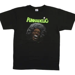 Discount Funkadelic Maggot Brain Black T-Shirt T-Shirt | George Clinton