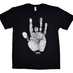 New Garcia Handprint Black T-Shirt T-Shirt | Jerry Garcia