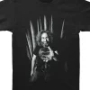 Discount Garcia Salutations Black T-Shirt T-Shirt | Jerry Garcia