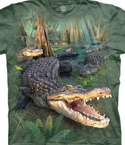Discount Gator Parade Classic Cotton T-Shirt T-Shirt | Reptiles And Amphibians