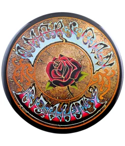 Online GD American Beauty Round Magnet Grateful Dead | Classic