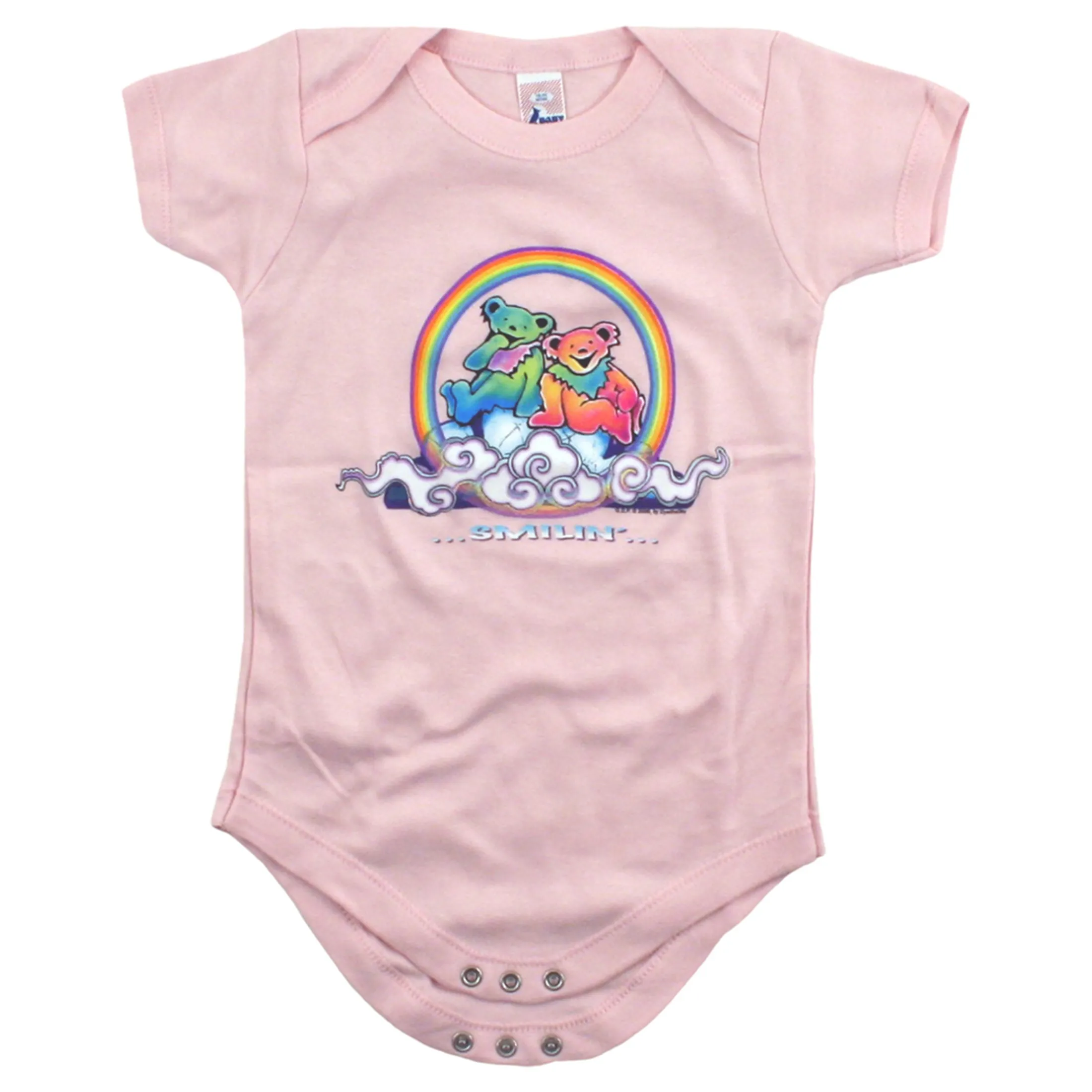 Clearance GD Bears Cloud Pink Onesie Kids Onesies | Grateful Dead