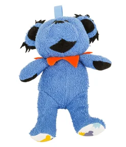 Outlet GD Blue Dancing Bear Baby Rattle Baby Rattles | Grateful Dead