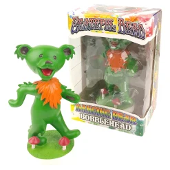 Best GD Bobblehead Dancing Bear Green Grateful Dead