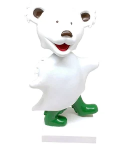 Online GD Bobblehead Dancing Ghost Bear White Halloween | Grateful Dead