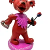 Hot GD Bobblehead Dancing Love Bear Red Grateful Dead