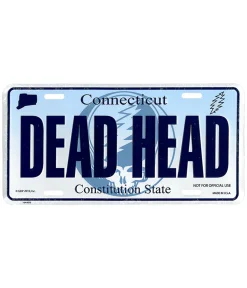 Sale GD Connecticut License Plate License Plates | Grateful Dead